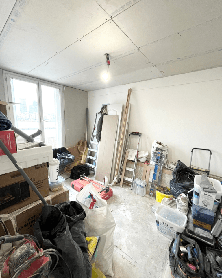 rénovation appartement studio